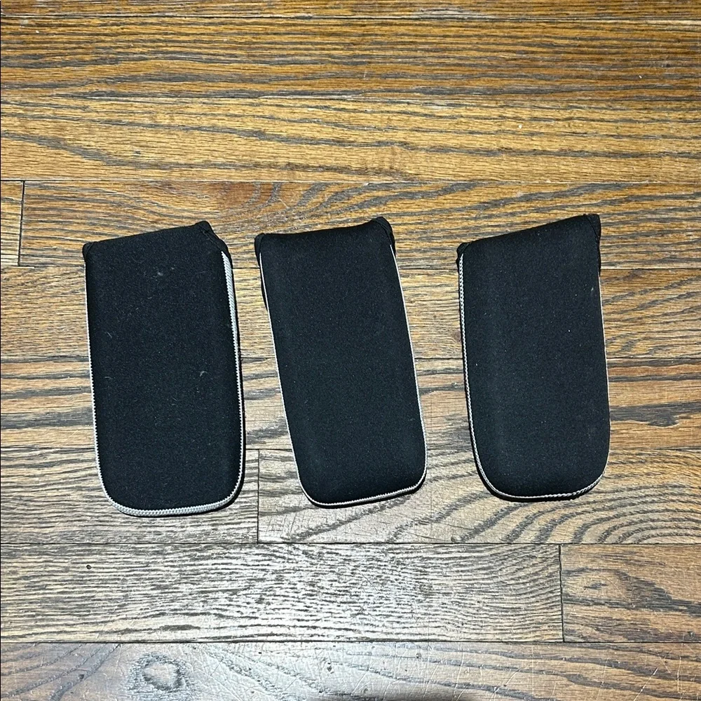 O'Neill Black Neoprene Glasses Holster Trio